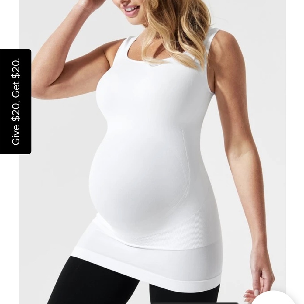 Blanqi Maternity Belly Support Tank - S